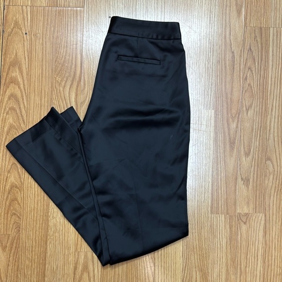 CeCe . Black Straight Leg Pants - Picture 1 of 7